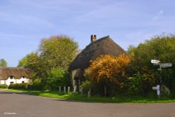 The Piddle Valley, Dorset Wallpaper