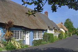 The Piddle Valley, in Dorset Wallpaper