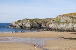 A View of Holy Island Wallpaper