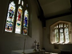 Inside St Mary's Church, Ludgershall, Bucks Wallpaper