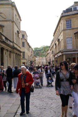 Another view of the main street.