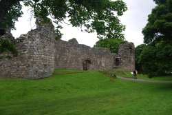 Inverlochy Castle Ruins Wallpaper