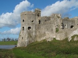 Carew Castle Pembrokeshire Wallpaper