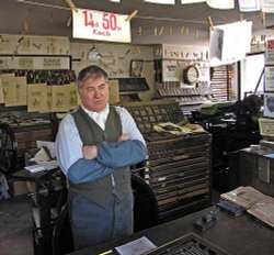 The Jobbing Printer at Blists Hill, Shropshire Wallpaper