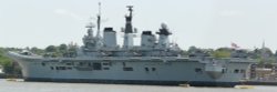 HMS Illustrious at Greenwich