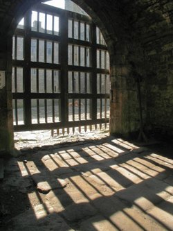 Bolton Castle Portcullis