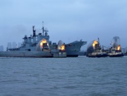 HMS Illustrious Wallpaper