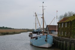 Snape Maltings Quay Wallpaper