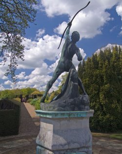 Statuary at Hole Park, Kent
