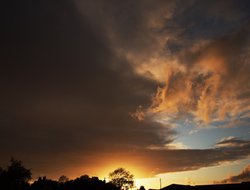 Nimbostratus over Middle Claydon, Bucks