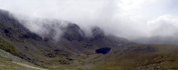 Two thirds of the way up Snowdon. Wallpaper