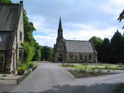 Bishop Auckland Town Cemetery, South Church Road Wallpaper