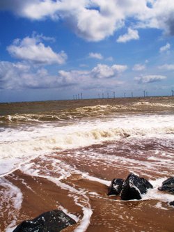 Caister beach