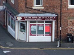 Spital Tongues Off Licence Wallpaper