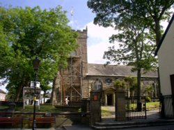 St Chads Church, Poulton Wallpaper