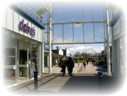 Shopping centre, Fleetwood Wallpaper