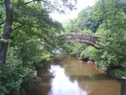 Beggars Bridge at Glaisdale North Yorks