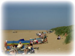 St Annes beach Wallpaper