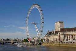 London Aquarium and London Eye - June 2009 Wallpaper