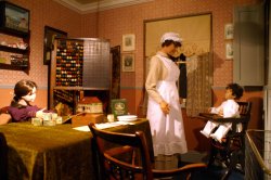 Victorian England. Wallpaper