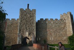Castle Gatehouse Wallpaper