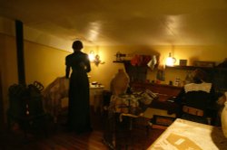 The local dress makers. Wallpaper