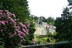 The House at Cragside. Wallpaper