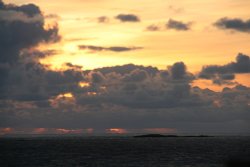 Sunrise on the Northumberland Coast Wallpaper
