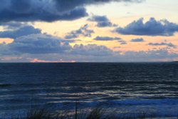 Sunrise over the Northumberland Coast