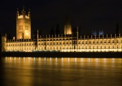 Houses of Parliament at Dusk Wallpaper
