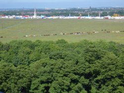 Annual Hoppings on the Town Moor Wallpaper