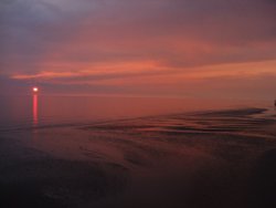 Red sunset 6 Wallpaper