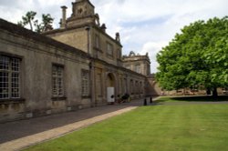 The gift shops and museum are housed in here. Wallpaper