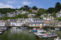 Polperro Harbour - June 2009 Wallpaper