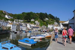Polperro Harbour - June 2009 Wallpaper