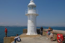 Brixham Harbour Lighthouse - June 2009 Wallpaper