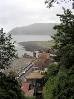View from the top of the railway.