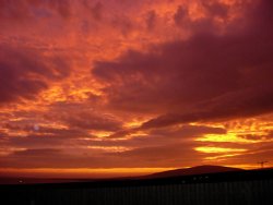 Sunrise in Finstown Wallpaper