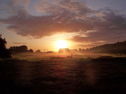 Hazy morning