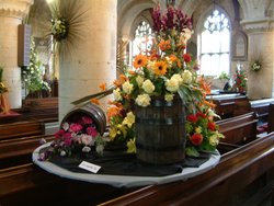 St Mary's Church, Flower Festival, Long Sutton