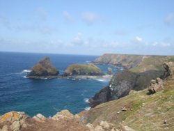 Kynance Cove - first view