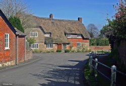 Okeford Fitzpaine in Dorset Wallpaper