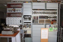 At the code breaking Museum Wallpaper