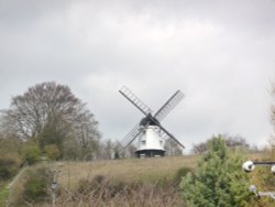 The Windmill at Turville Wallpaper