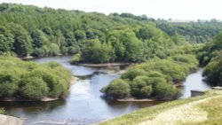 A picture of Swinsty Reservoir Wallpaper