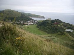 Lulworth Cove Wallpaper