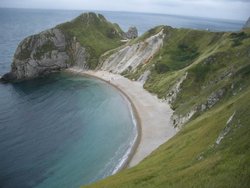 South West Coast path W. Lulworth Wallpaper