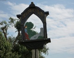 Blundeston Village Sign Wallpaper