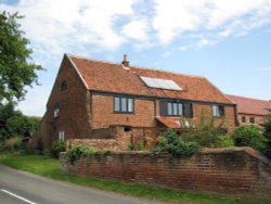 I think this Blundeston House looks as if it could previously have been a type of barn Wallpaper