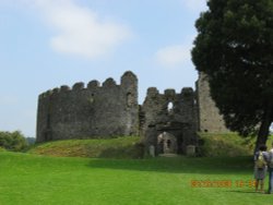 A first gilimpse of Restormel Castle